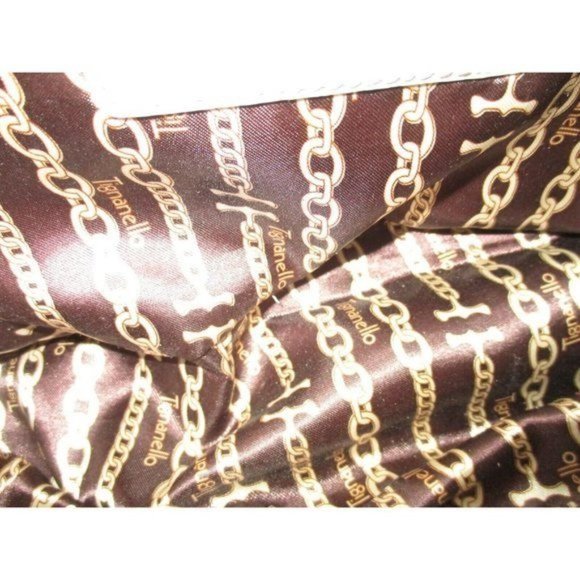 Tignanello Silver Pebbled Oversized Hobo Buttery Soft Leather Shoulder Bag - Picture 8 of 10